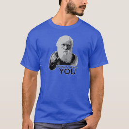 Darwin heeft jou nodig (donkere kleuren) t-shirt