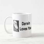 Darwin houdt van jou 2 koffiemok (Links)