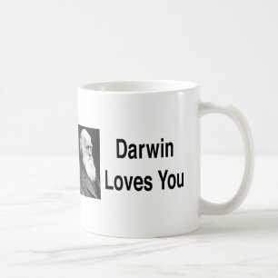 Darwin houdt van jou 2 koffiemok