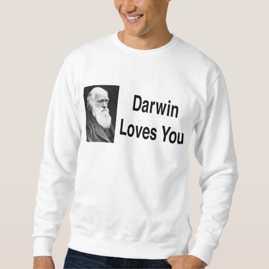 Darwin houdt van jou 2 trui (Voorkant)
