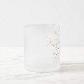 Darwin, ik denk een boom van het leven matglas koffiemok (Center)