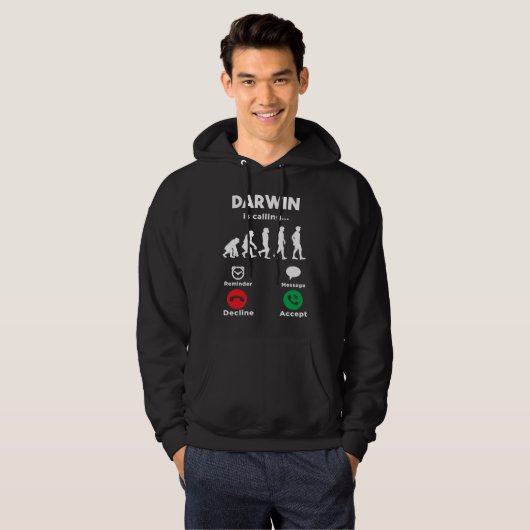 Darwin Is Calling 2022 Hoodie (Voorkant volledig)