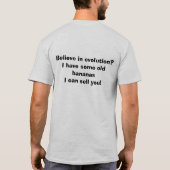 Darwin is een Ape T-shirt (Achterkant)