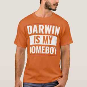 Darwin is mijn Homeboy Funny Biology Studenten T-shirt