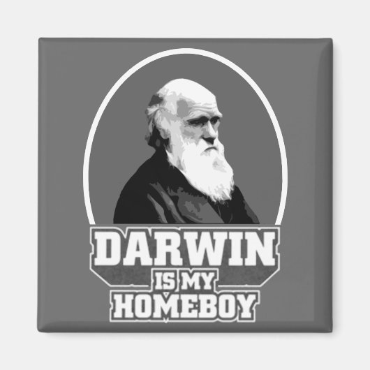 Darwin is mijn homeboy magneet (Voorkant)