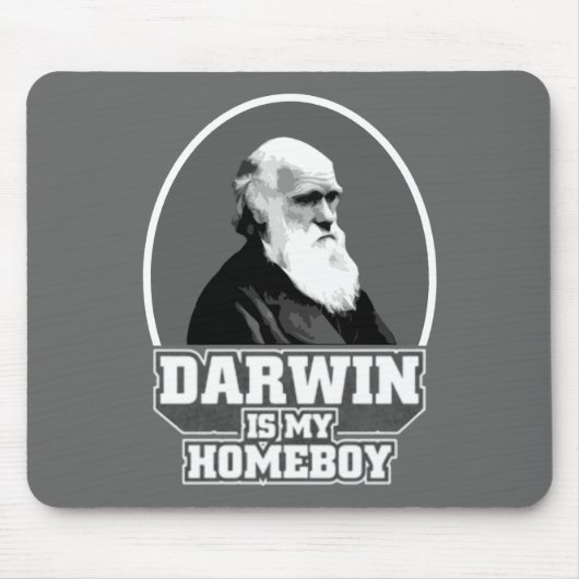 Darwin is mijn homeboy muismat (Voorkant)