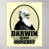 Darwin is mijn homeboy poster (Voorkant)