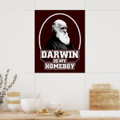 Darwin is mijn homeboy poster (Keuken)