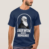 Darwin is mijn homeboy t-shirt (Voorkant)