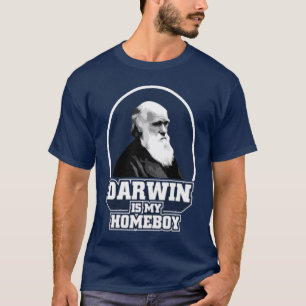 Darwin is mijn homeboy t-shirt
