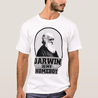 Darwin is mijn homeboy t-shirt