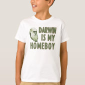 Darwin is mijn Homeboy T-shirt (Voorkant)