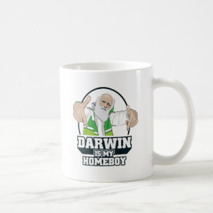 Darwin is mijn homeboy (volledige kleur) koffiemok