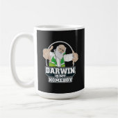 Darwin is mijn homeboy (volledige kleur) koffiemok (Links)