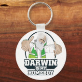 Darwin is mijn homeboy (volledige kleur) sleutelhanger (Voorkant)