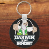 Darwin is mijn homeboy (volledige kleur) sleutelhanger (Voorkant)