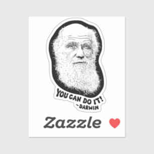 Darwin - je kunt het sticker