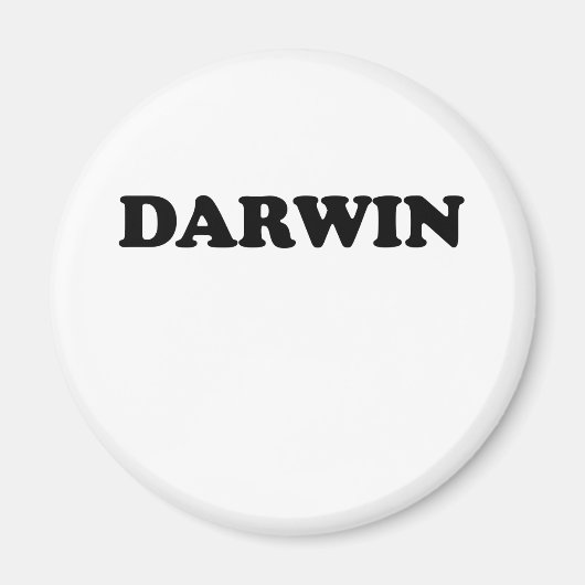 darwin magneet (Voorkant)