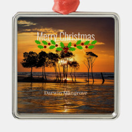 Darwin mangrove, Prettig kerstfeest Metalen Ornament