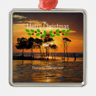 Darwin mangrove, Prettig kerstfeest Metalen Ornament