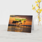 Darwin mangrove - Vrolijk kerstfeest Kaart (Gele Bloem)