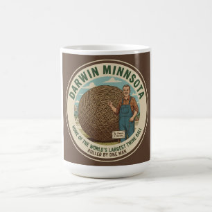 Darwin, Minnesota Twine Ball Souvenir Koffiemok