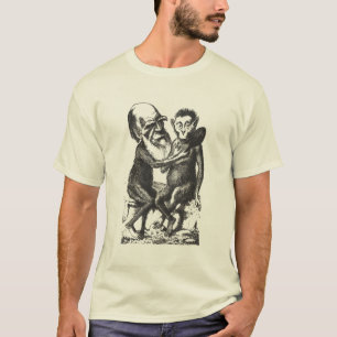 Darwin & Monkey T-shirt