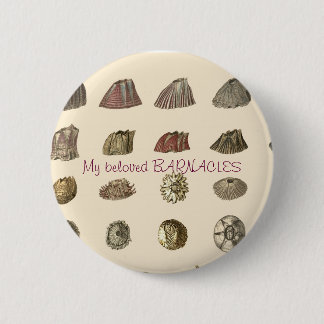 darwin-monografie-barnacles, Mijn geliefde BARNACL Ronde Button 5,7 Cm