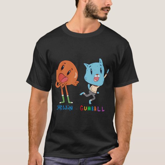 Darwin -n- Gumball T-shirt (Voorkant)
