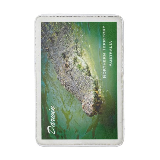 Darwin Northern Territory - Crocodile Bath Mat (Voorkant Verticaal)