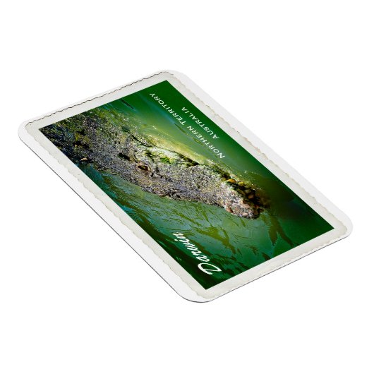 Darwin Northern Territory - Crocodile Magnet Magneet (Rechterzijde)