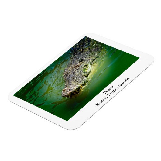 Darwin Northern Territory - Crocodile Magnet Magneet (Linkerzijde)