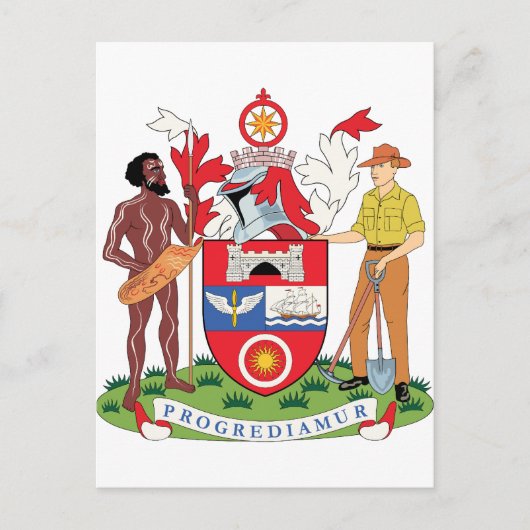 darwin, Oostenrijk Briefkaart (Voorkant)