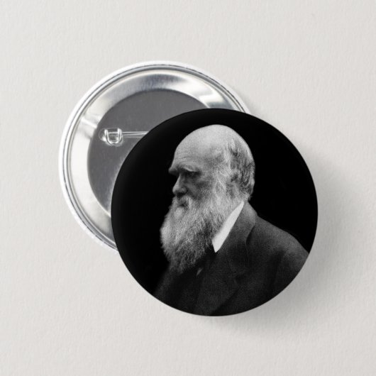 Darwin Portrait Button (Voorkant /achterkant)