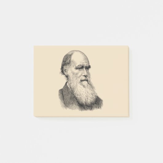Darwin Portrait Evolution/ Charles Darwin Post-it® Notes (Voorkant)