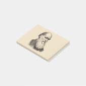 Darwin Portrait Evolution/ Charles Darwin Post-it® Notes (Schuin)