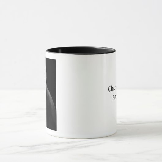 Darwin Portrait Mok (Righty) (Midden)