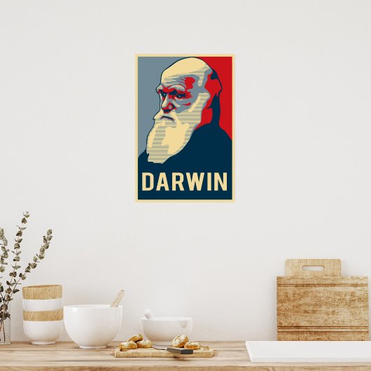 Darwin Poster (Keuken)