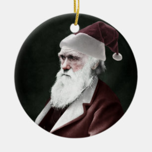 Darwin Santa Claus Keramisch Ornament