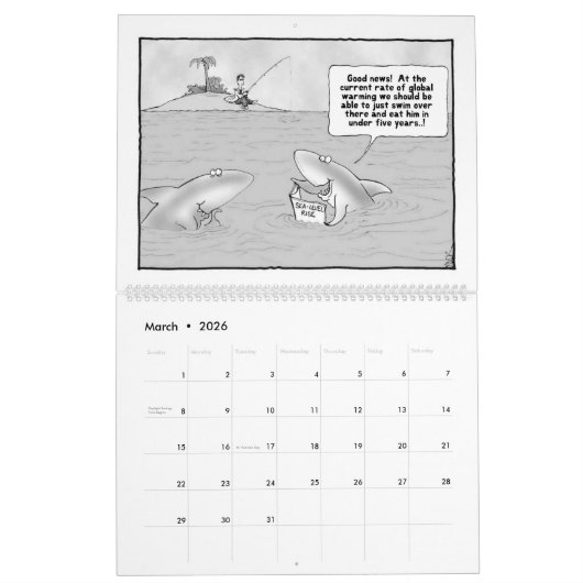 Darwin Soup Wall Calendar 2023 Kalender (Mar 2026)