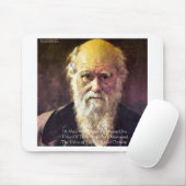 Darwin "Value of Life" Wisdom Quote Gifts & Kaarte Muismat (Met muis)