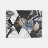 Darwin was een Geologe kleine vlooienbak Fleece Deken (Voorkant (Horizontaal))