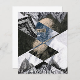 Darwin was een Geoloog die een platte papierlade m