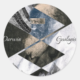 Darwin was een geoloog Sticker