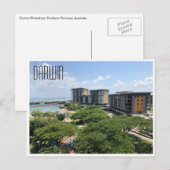 darwin waterfront nt briefkaart (Voorkant / Achterkant)