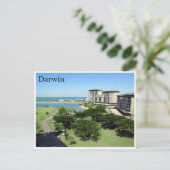 darwin waterfront park briefkaart (Staand voorkant)