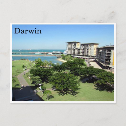 darwin waterfront park briefkaart (Voorkant)