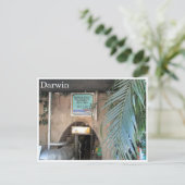 darwin ww2 - olietunnels briefkaart (Staand voorkant)