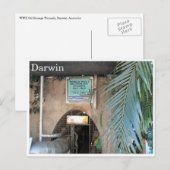 darwin ww2 - olietunnels briefkaart (Voorkant / Achterkant)