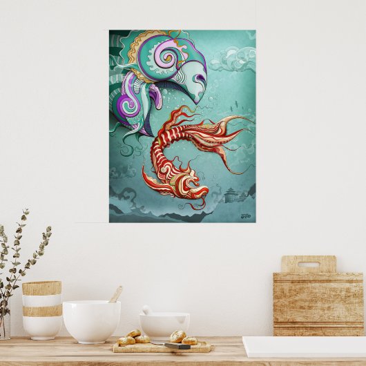 Darwinamisch Poster (Keuken)